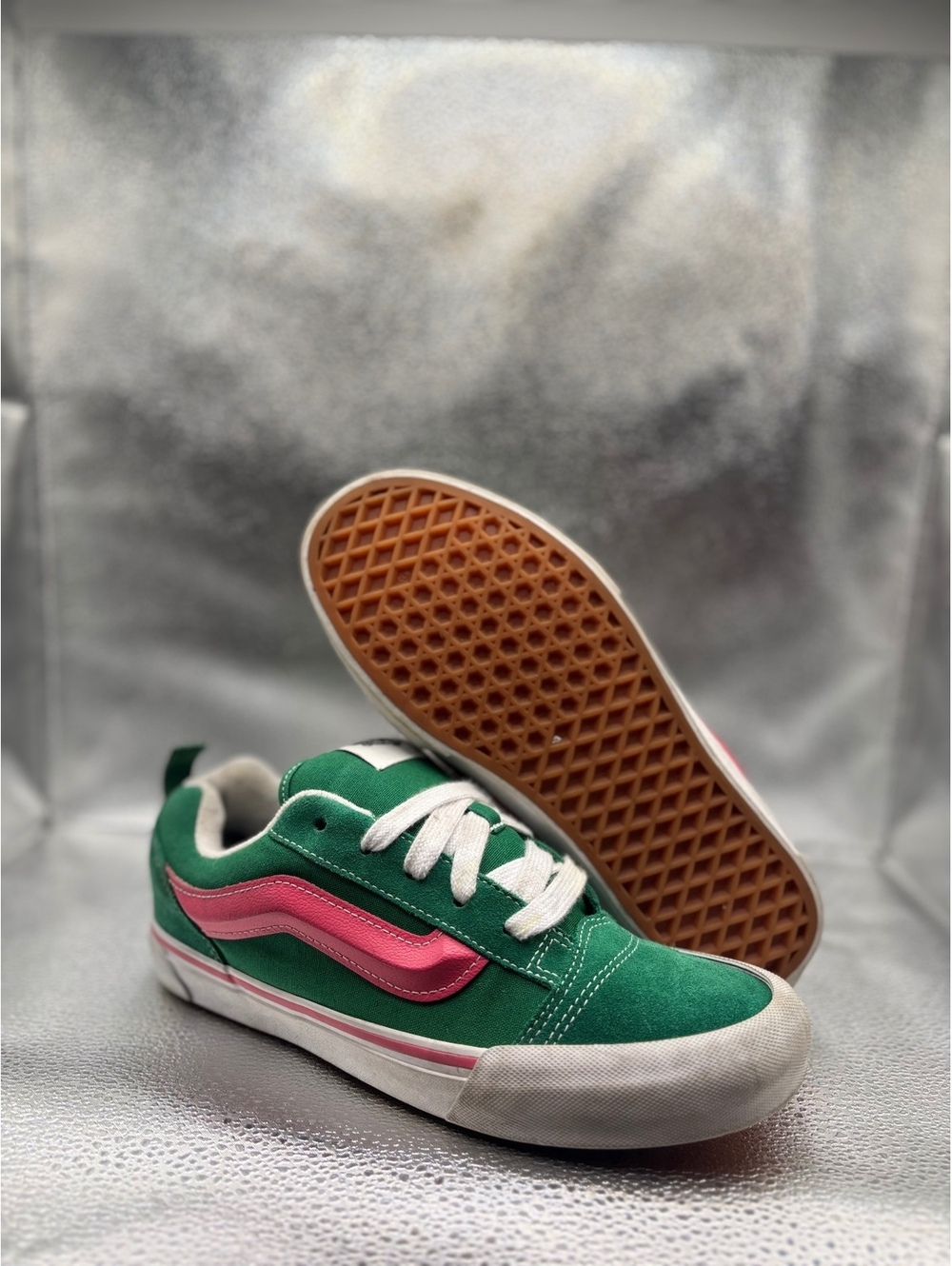 Vans knu skool green sneakers